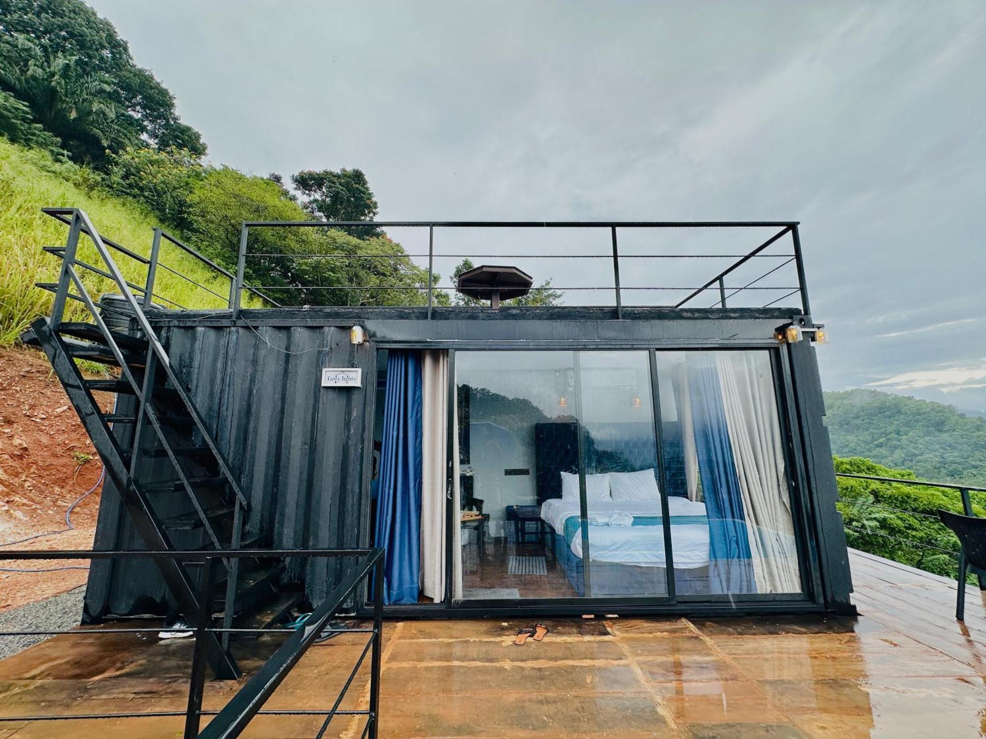 Fairy Lights Container Cabana Matale Esterno foto